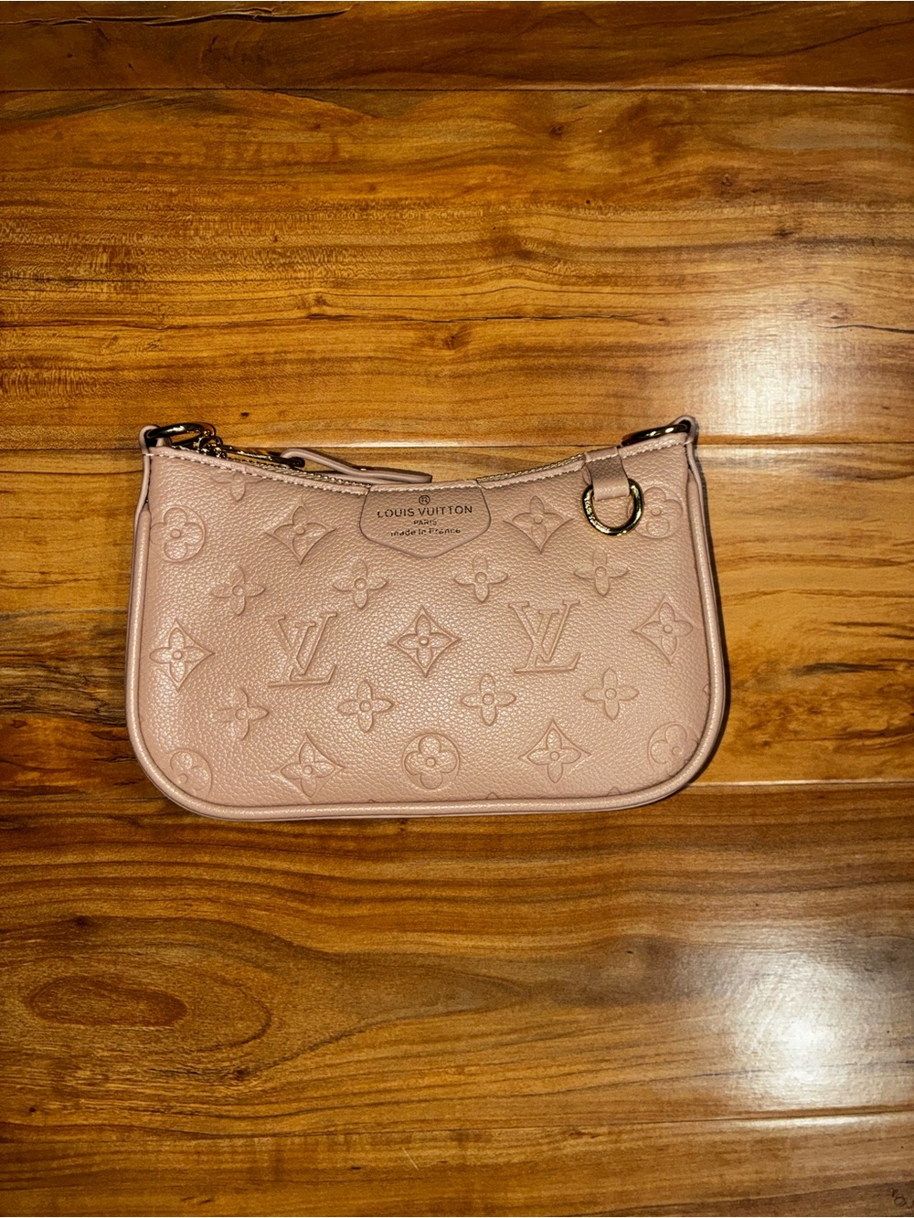 Louis Vuitton Blush Embossed Monogram Mini Pochette